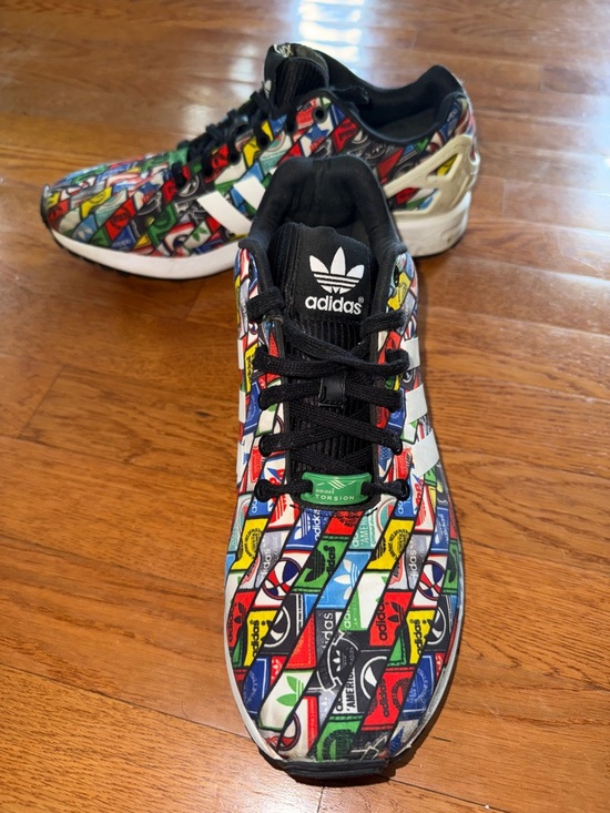 adidas Other - Men’s Multicolor Adidas Zu-Flux Tortion Graphic Sneakers limited edition